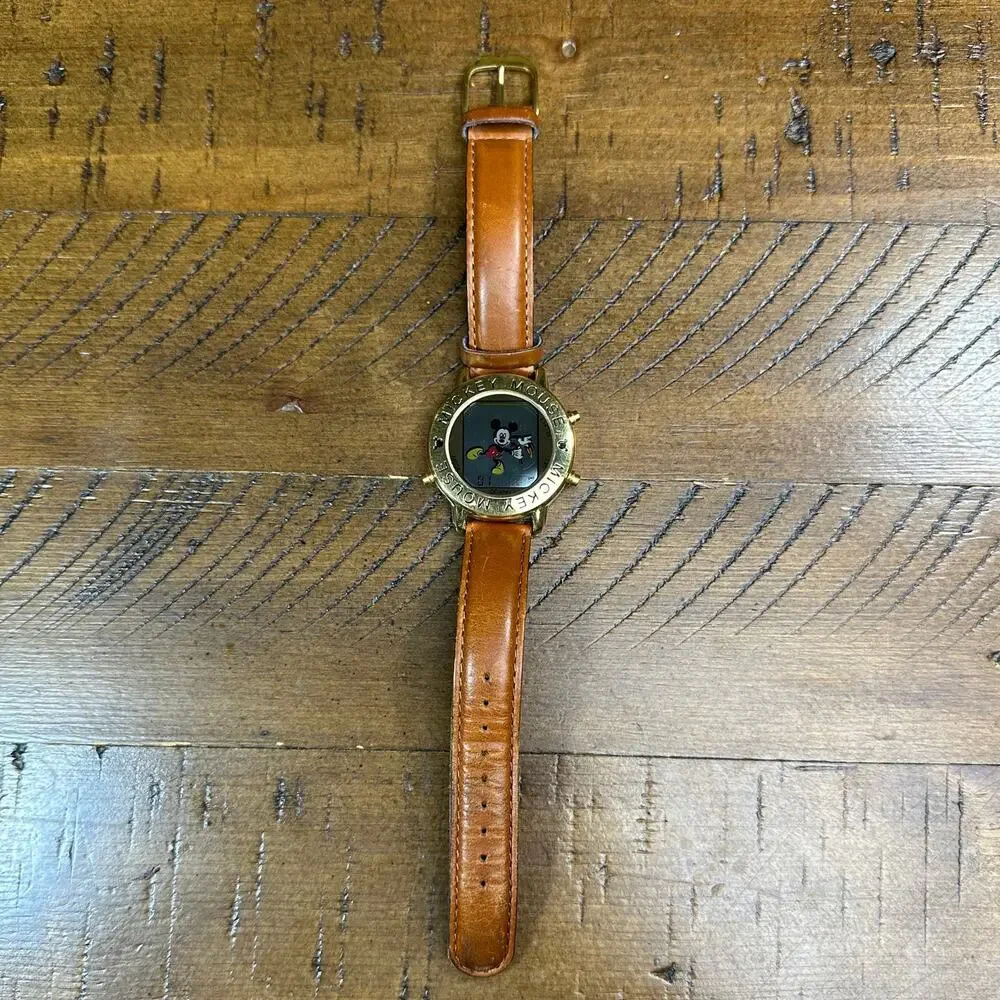 Vintage Disney Lorus by Seiko Digital Dancing Mickey Mouse Musical Watch Tested